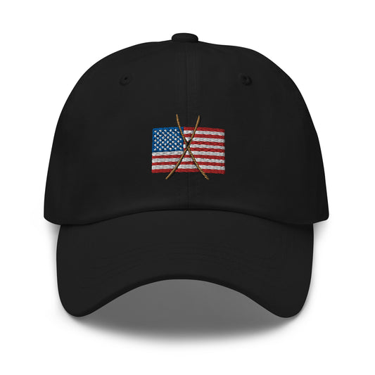 American Flag Ski Hat